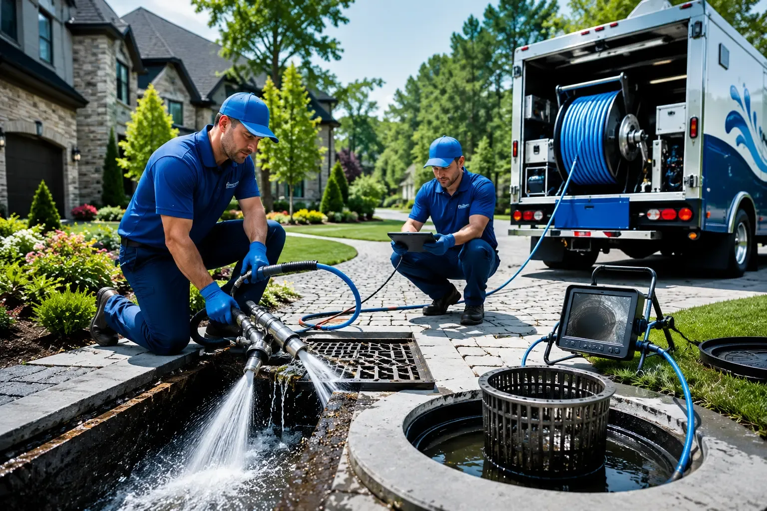 Local outdoor drain cleaning professionals in Racine, OH