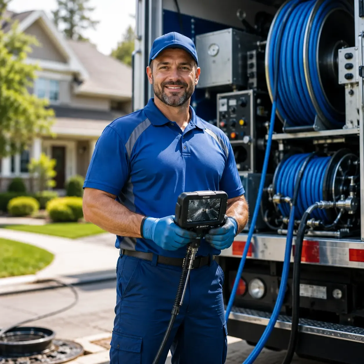 Local outdoor drain cleaning specialists in Racine, OH